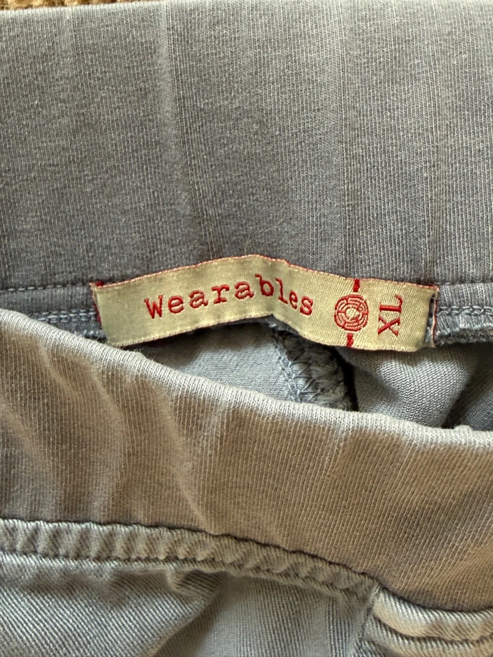 Light Blue Wide-Leg Pants